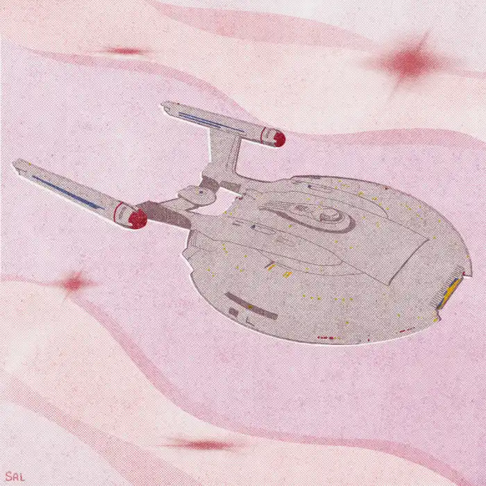 Illustration: Star Trek Raumschiff